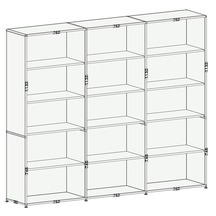 Bosse Modul Space Regal 5 OH