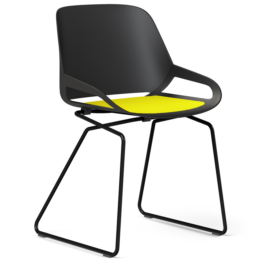 Aeris Numo Sitzkissen gelbgrün - Beispielbild