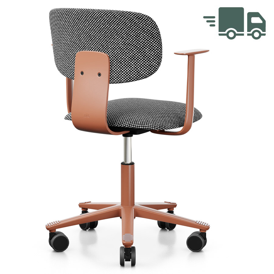 HAG Tion 2160 Bürostuhl Blush Rose - Sitz u. Rücken gepolstert Stoff Sisu 165