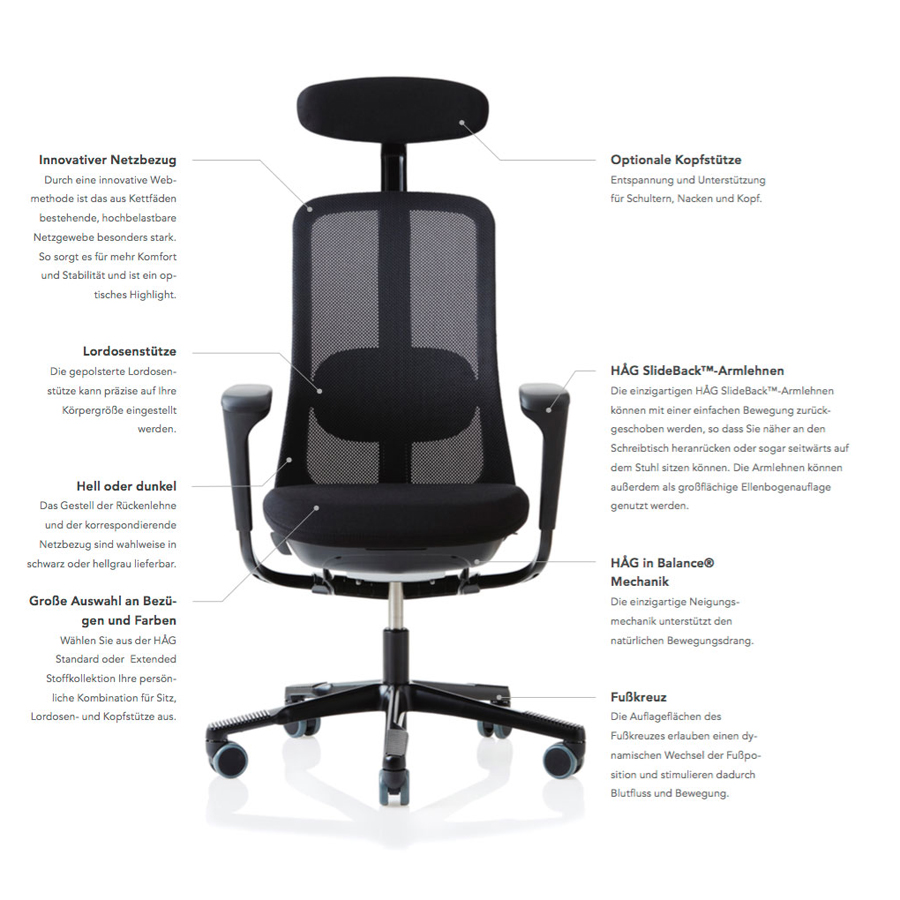 HAG Sofi Details zu Ausstattung