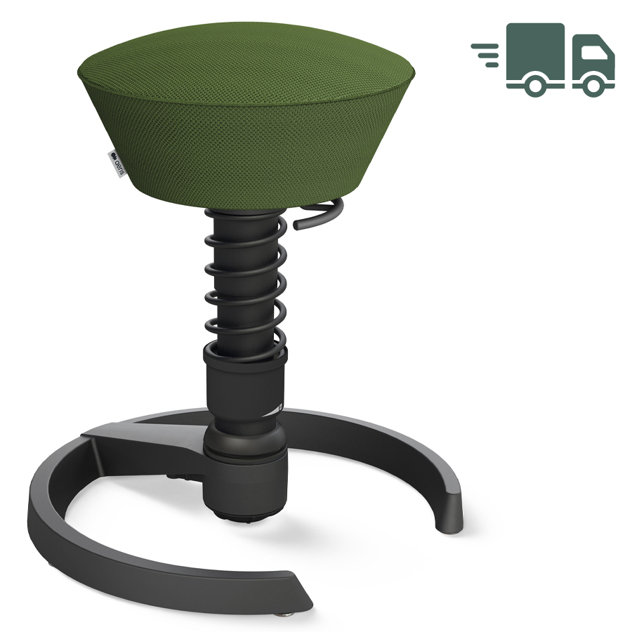 Aeris Swopper AIR mesh grün - Gleiter - Gestell schwarz - Standardfeder