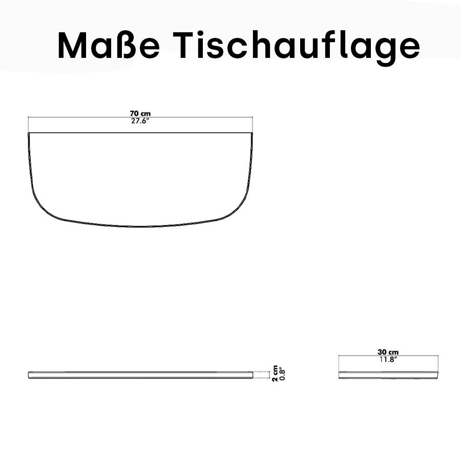 BuzziSpace BuzziNest Booth | Akustik Telefonbox | Maße Tischauflage