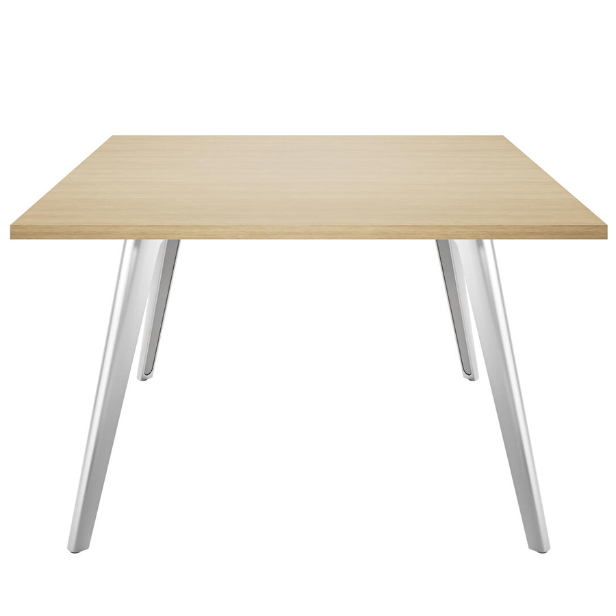 Thonet 1545 Tisch Gestell alu verchromt