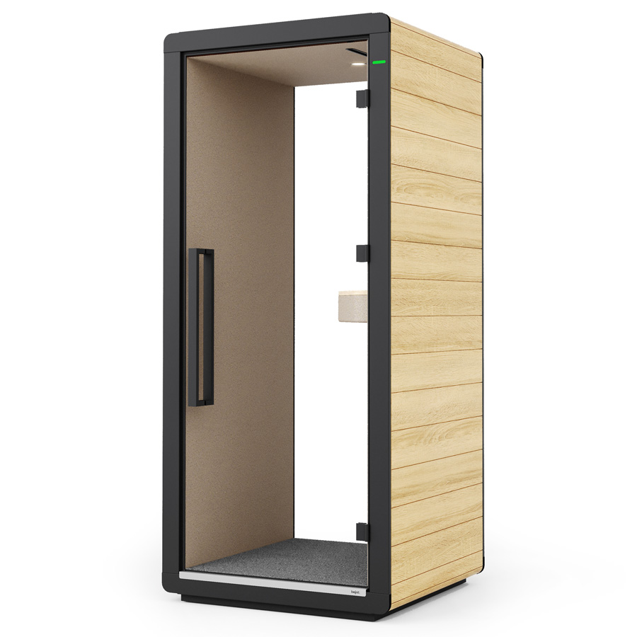 Bejot Flathouse Wood Telefonbox FH1 | Akustikkabine | Konfigurator