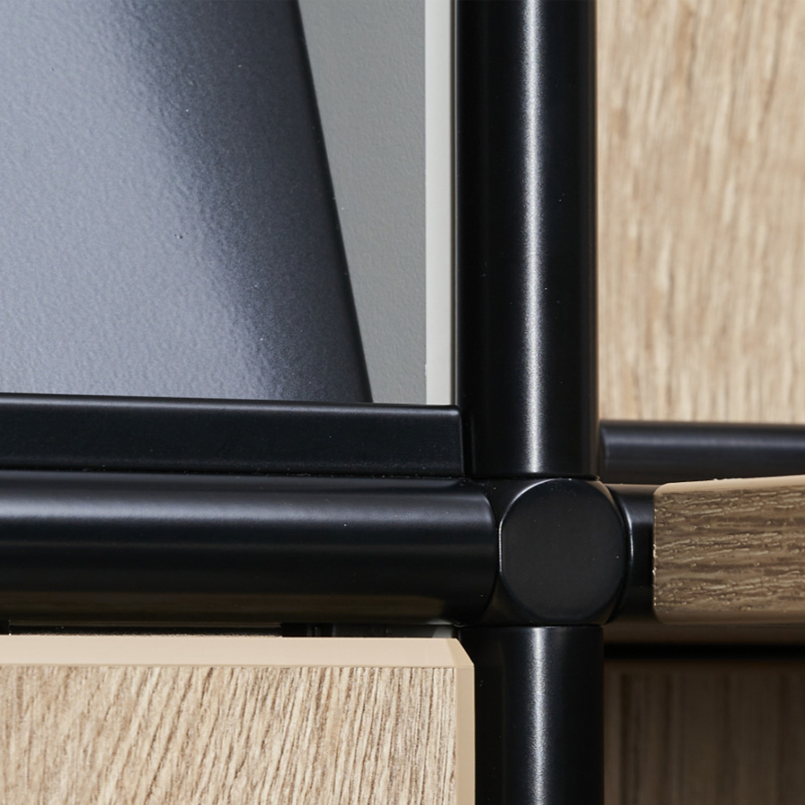 BOSSE Modul Space - Mobile Workstation - Detail Schrägablage und Knoten