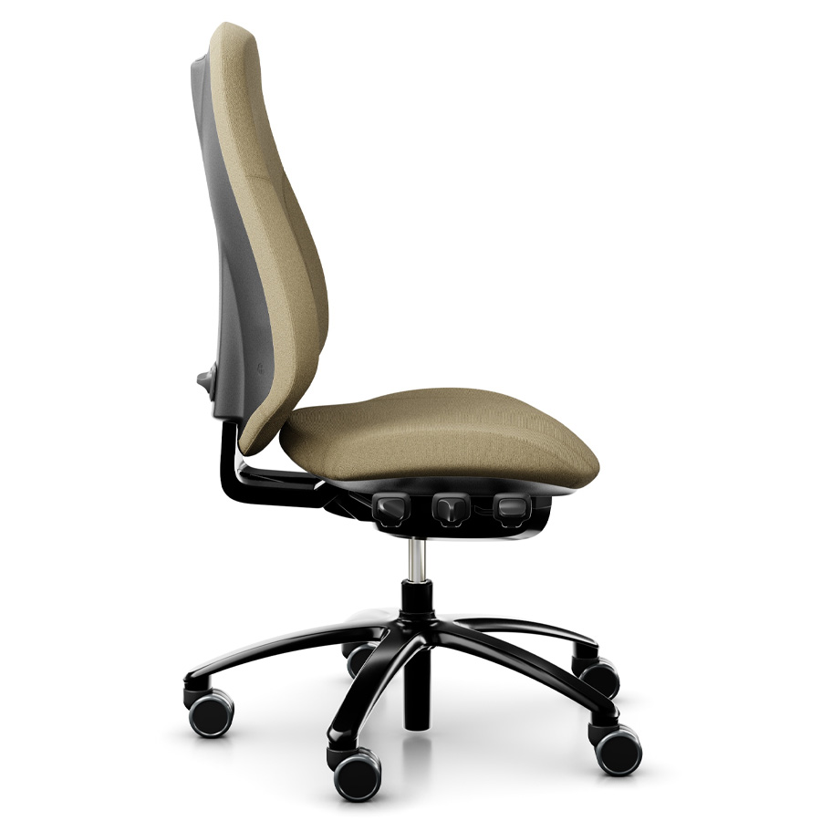 RH Mereo 300 black hohe Rückenlehne - Capture beige - Seitenansicht