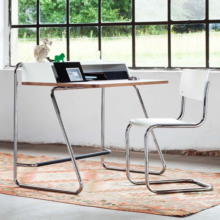 THONET Stahlrohr Schreibtisch S 1200 - Beispielbild
