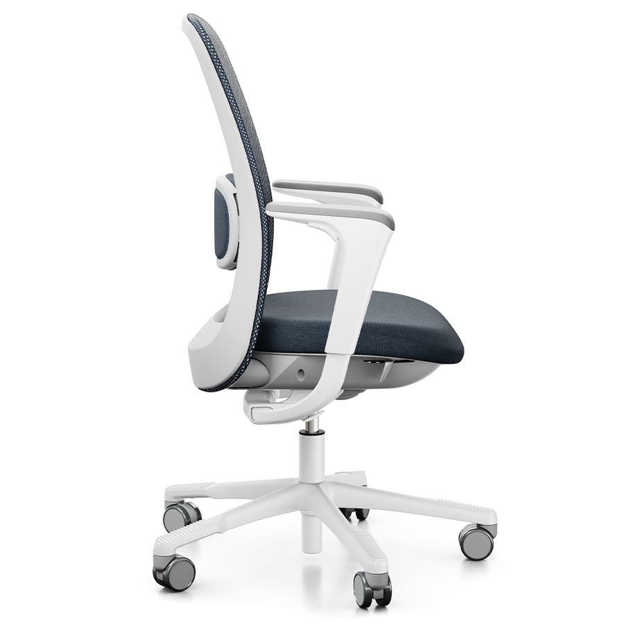 HAG SoFi Mesh 7500 Dark Blue mit Gestell in Weiß