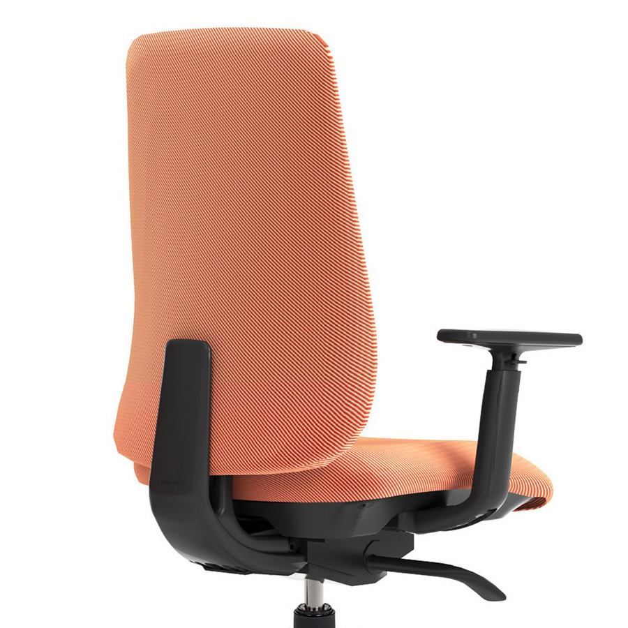 Haworth Aloha Active Bürodrehstuhl mit Polsterrücken, Stoff Relate 0441