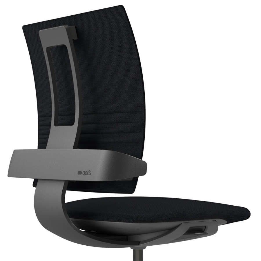 aeris 3Dee Stoff Cura schwarz, Gestell schwarz