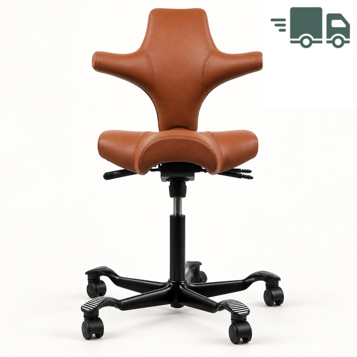 HAG Capisco Leder Paloma Coffee 1