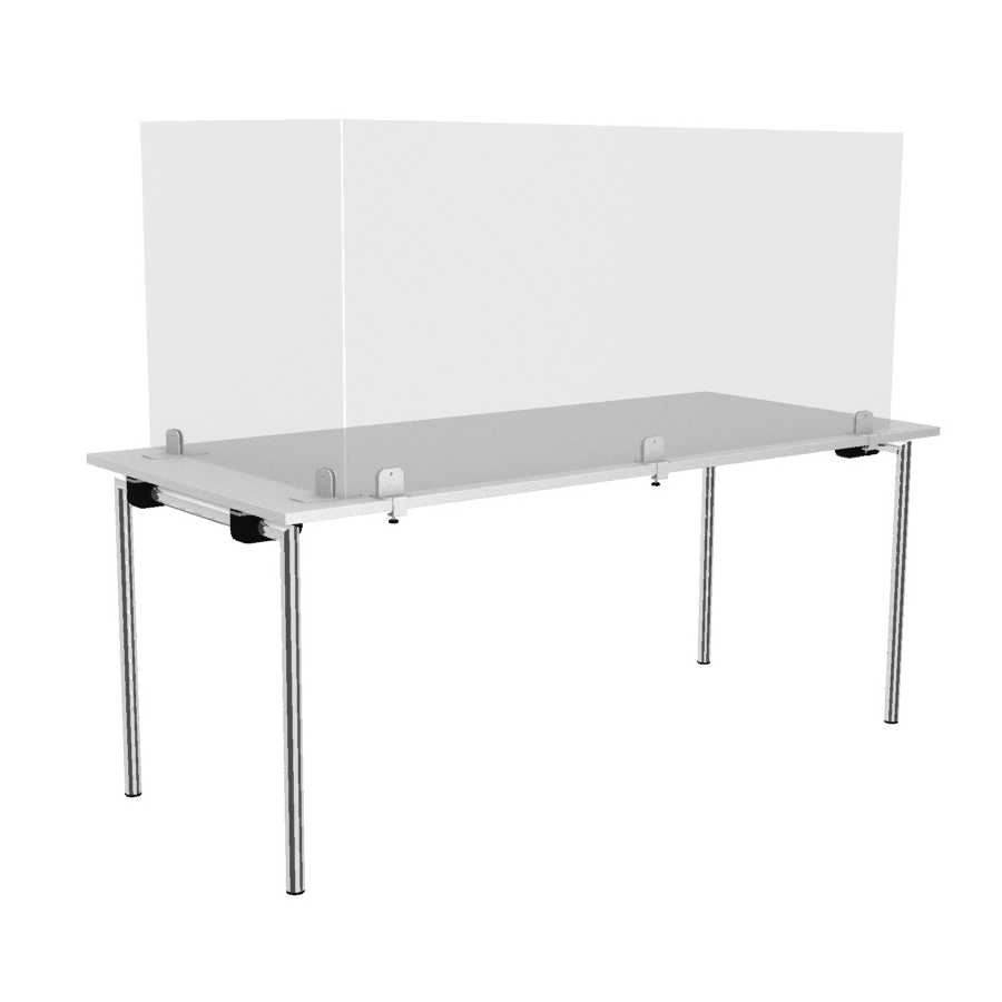 Rosconi T2 Tisch-Trennwand - B 150 + B 75 cm - Detail 3