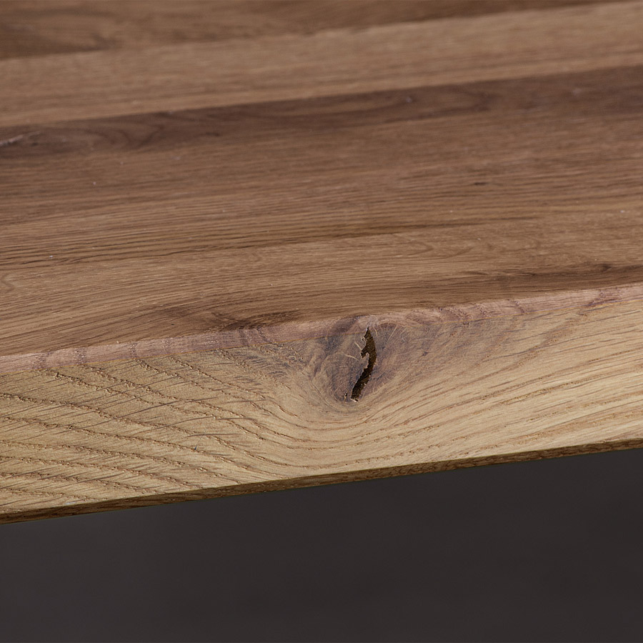 Bejot TB Konferenztisch Tischplatte aus Massivholz Eiche