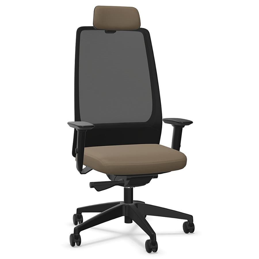 Interstuhl AIMis1 1S33 Bürostuhl schwarz beigegrau