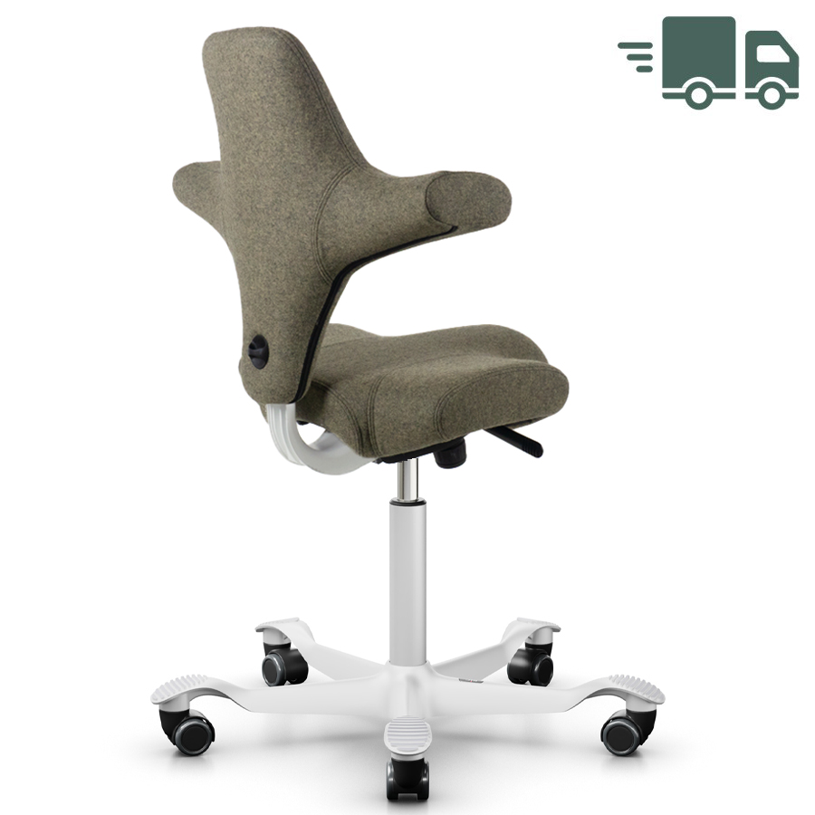 HAG Capisco 8106 Stoff Focus Melange Rückansicht