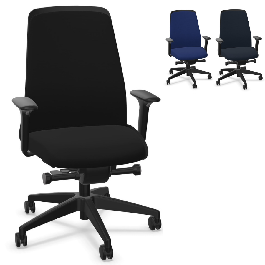 Interstuhl EVERYis1 (EV31E) Bürostuhl Polsterrücken Economy - Express Modell