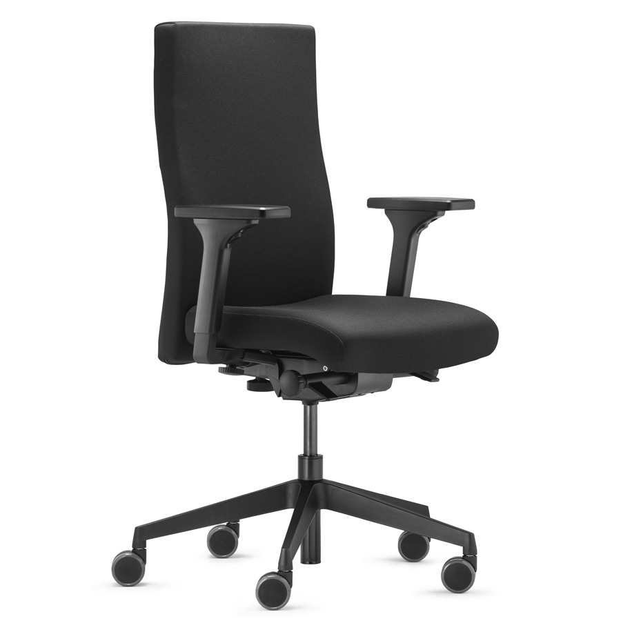 Trendoffice to-strike work pro 9248 Drehstuhl in Schwarz - Front