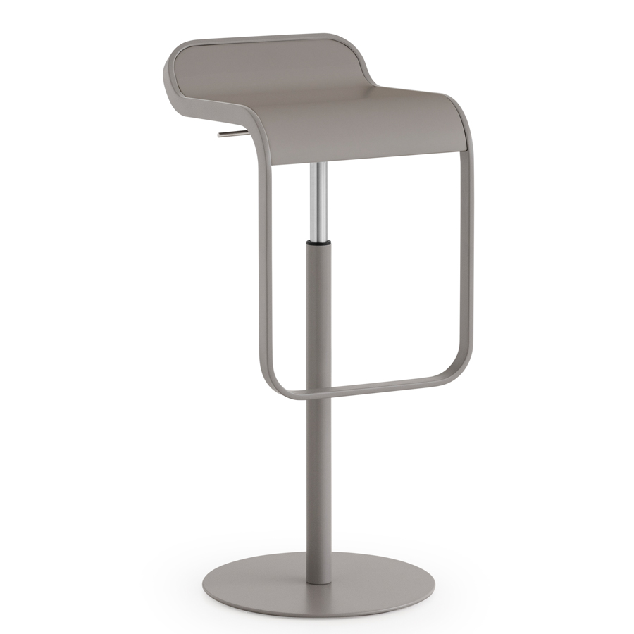 LEM Barhocker höhenverstellbar -  Farbe tortora