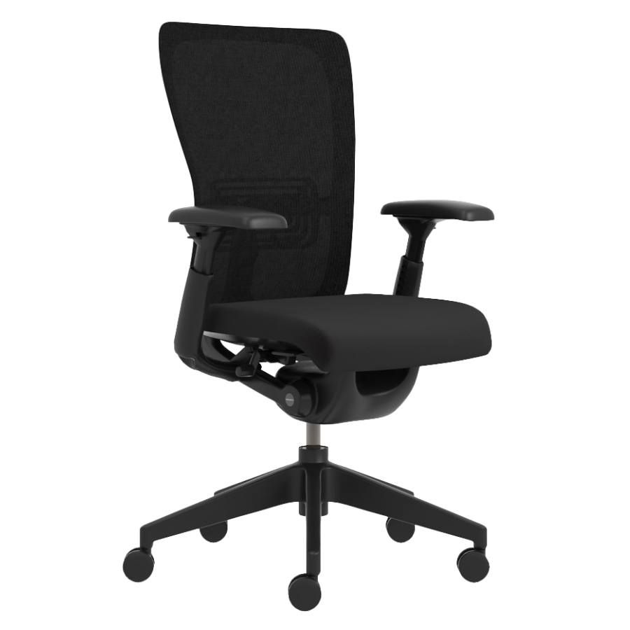 HAWORTH Zody (Comforto 89) Bürodrehstuhl schwarz mit Netzrücken