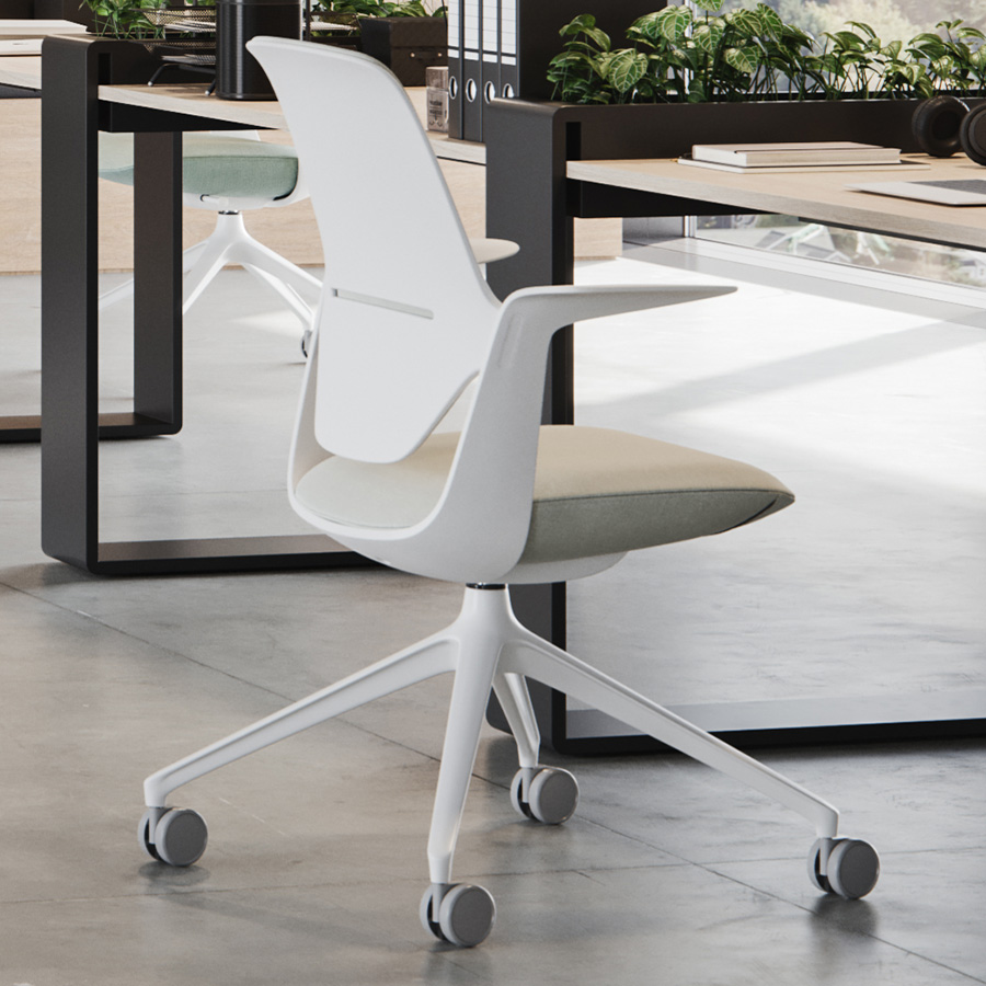 Profim TrilloPro 21HST Konferenzstuhl mit Rollen und Polsterrücken Beispielbild