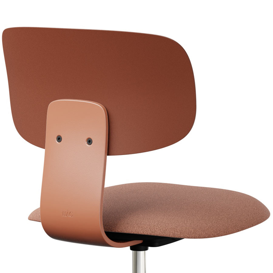 HAG Tion 2140 Bürostuhl Chestnut - Sitz Stoff Cura - Rückenschale Kunststoff - Nahaufnahme