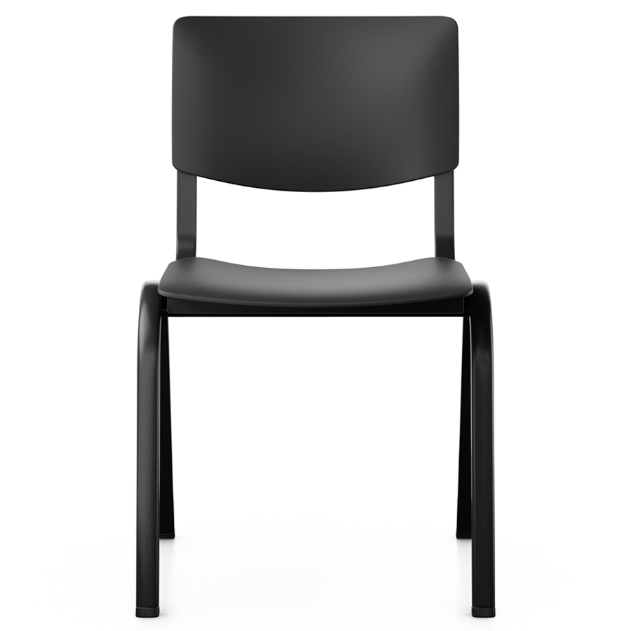 HAG Celi Kunststoffstuhl | Ausführung komplett schwarz