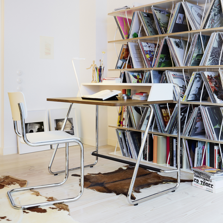 THONET Stahlrohr-Freischwinger S 43 - Beispielbild