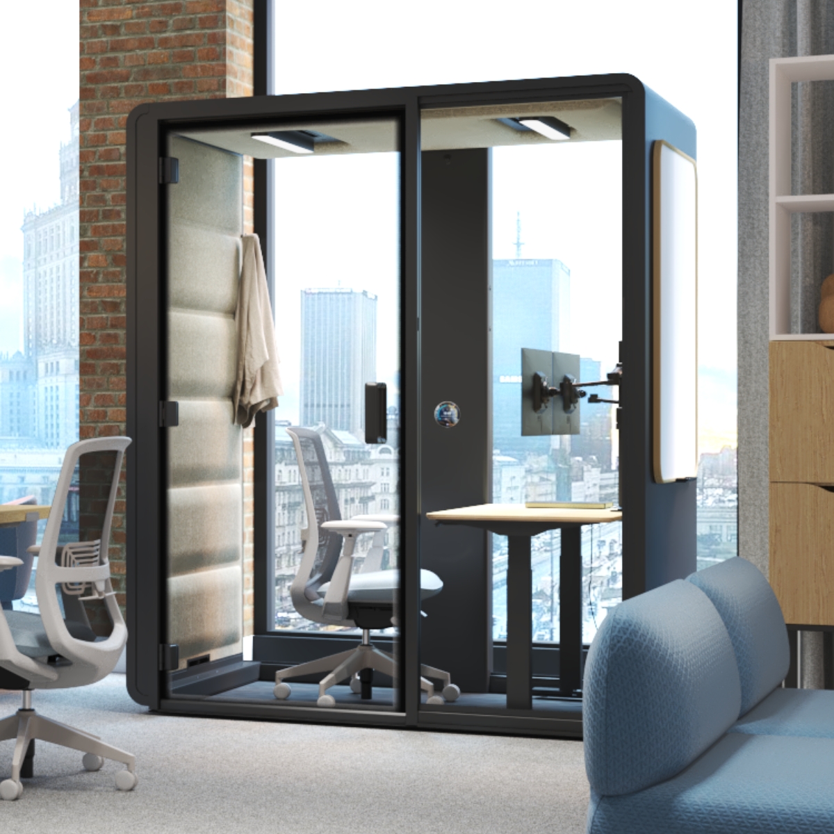 Hushoffice HushFree Work Akustikbox | Konfigurator