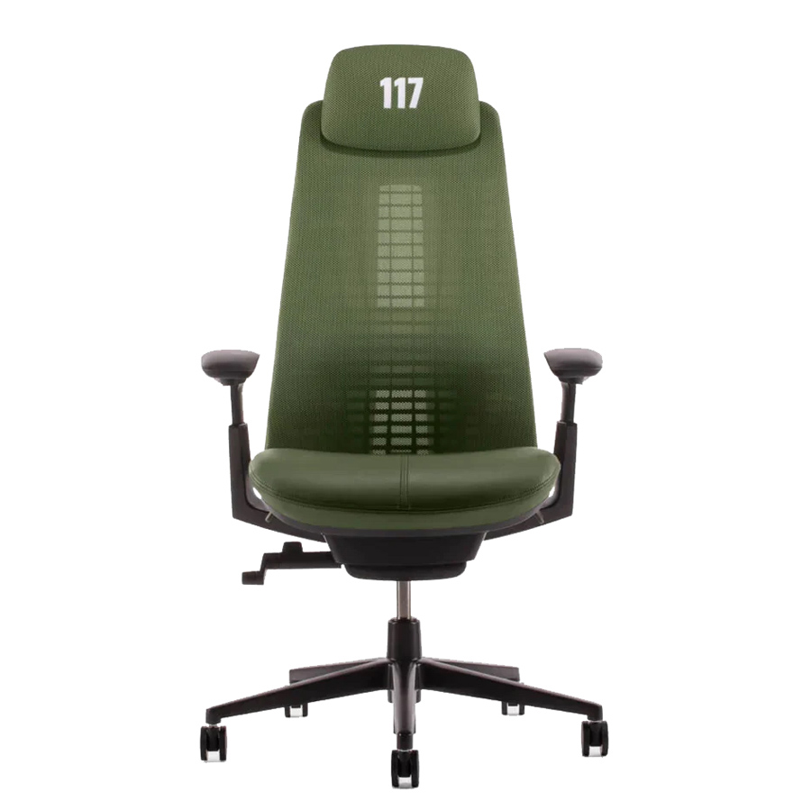 Haworth Fern X Halo Gaming Chair mit Leder-Sitzfläche