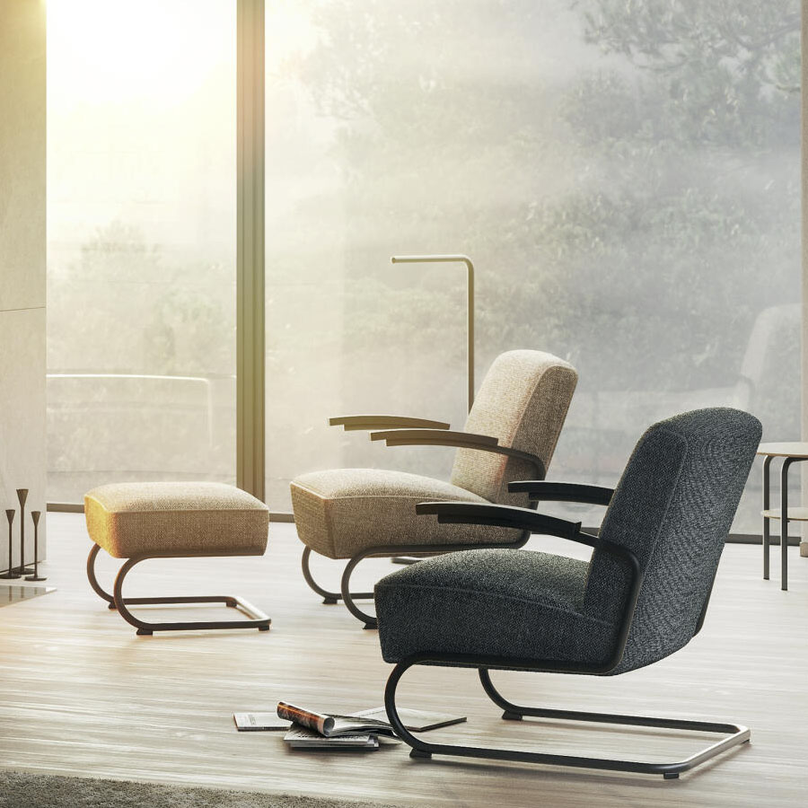 THONET LED Stehleuchte LUM 125 - Beispielbild