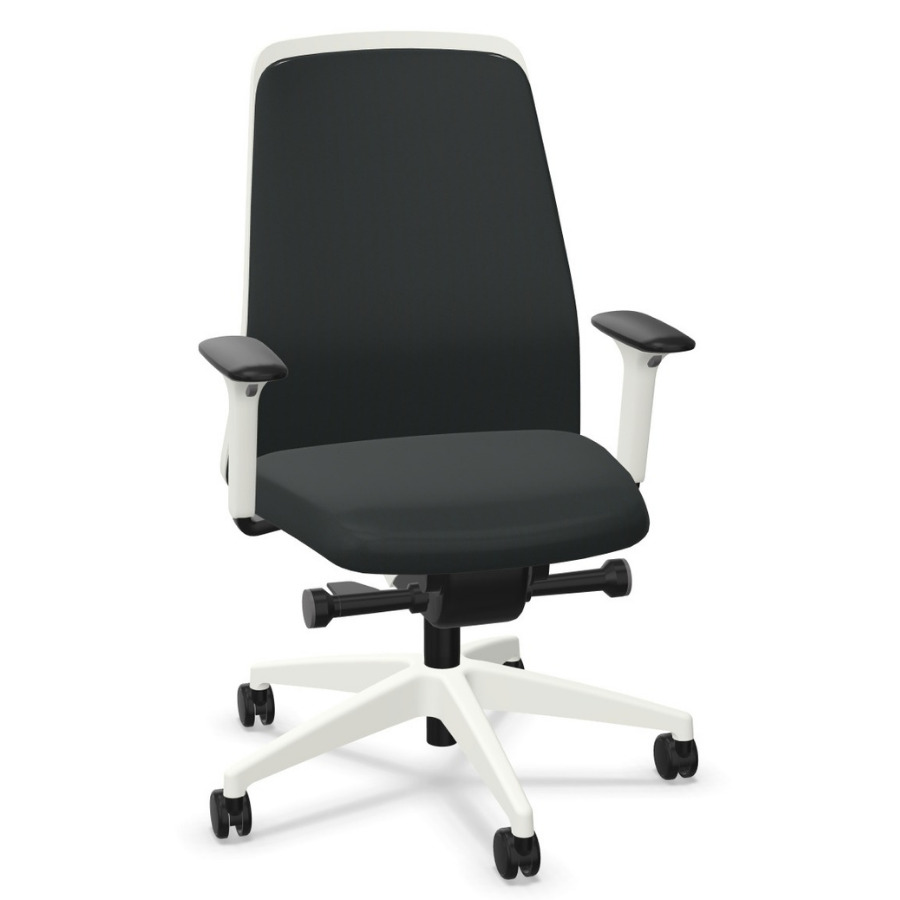 Interstuhl EVERYis1 (EV311) Bürostuhl schwarz mit Chillback Rückenlehne Farbe schwarz
