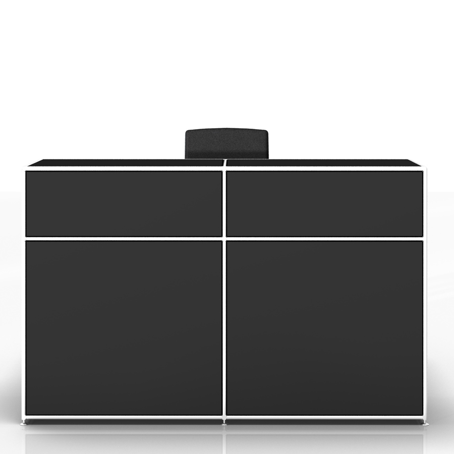 Bosse Modul Space Empfangstheke 1 schwarz