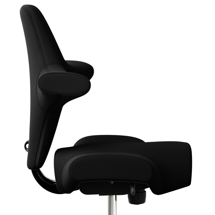 HAG CAPISCO 8106 Xtreme schwarz - Nahaufnahme Seitenansicht