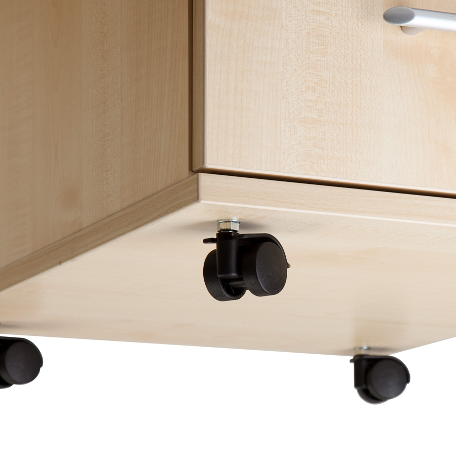 RWH Rollcontainer ROCK - Detailbild Rollen