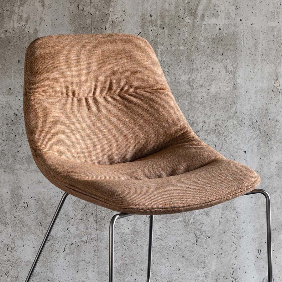 Noti Mishell Soft mit Kufengestell Farbe Main Line Flax MLF08 Lachs