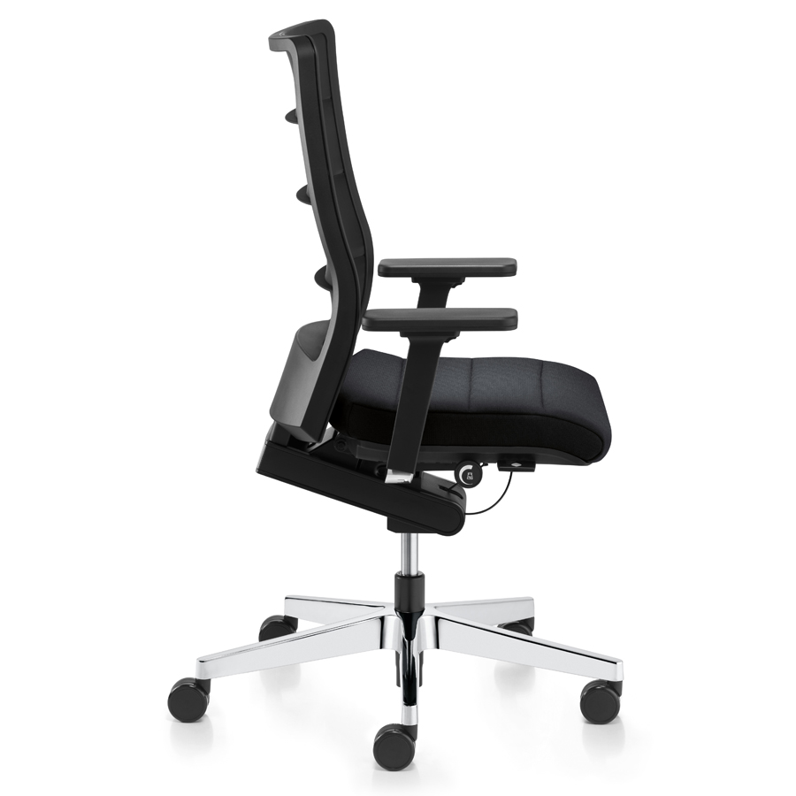 Interstuhl AirPad (3C42) - T-Armlehnen schwarz