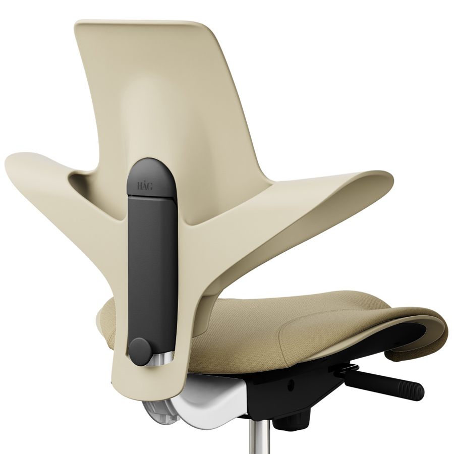 HAG CAPISCO PULS 8020 Schale sand mit Stoff Select 62097 - Nahaufnahme