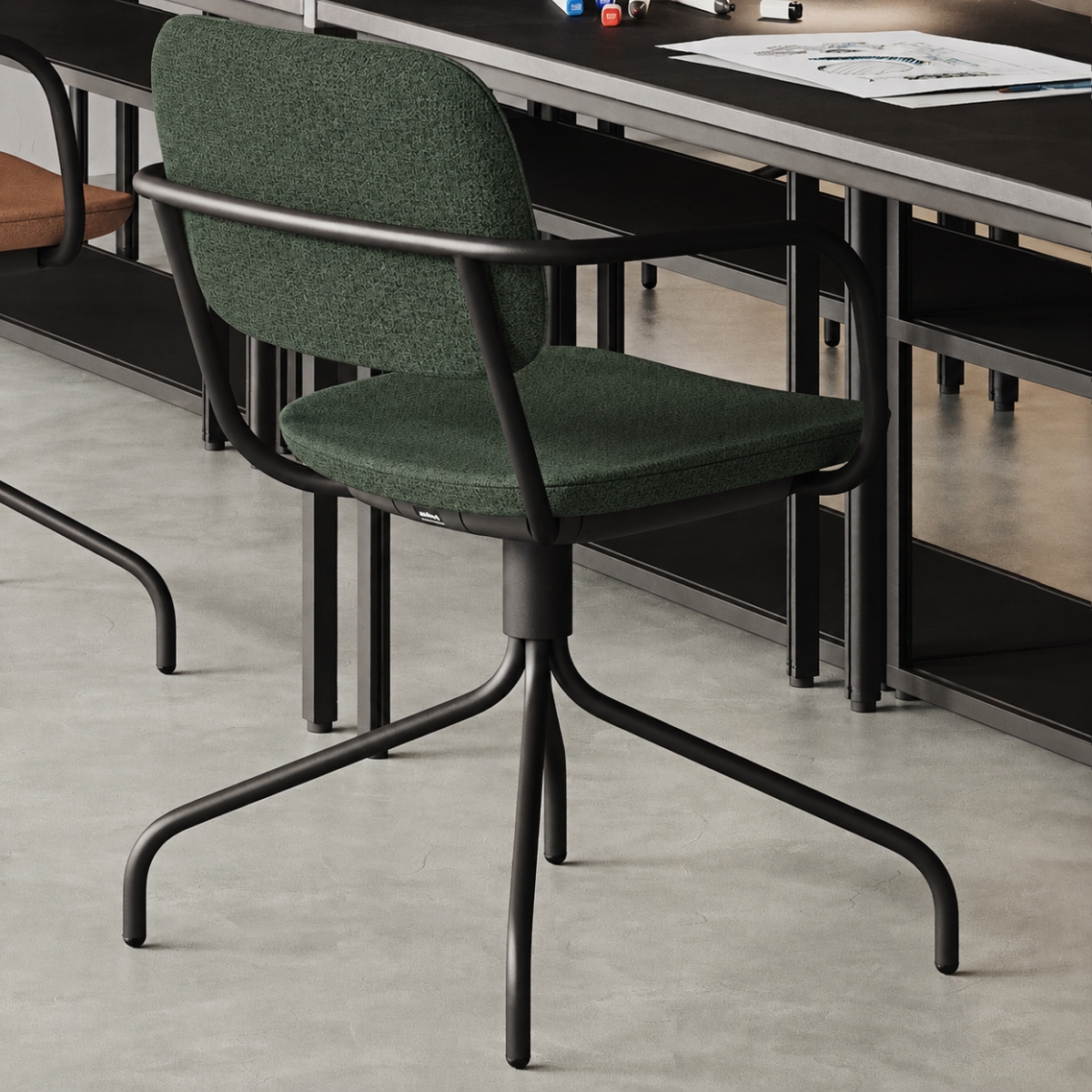 Profim Normo 500HS Konferenzstuhl Bezug grün
