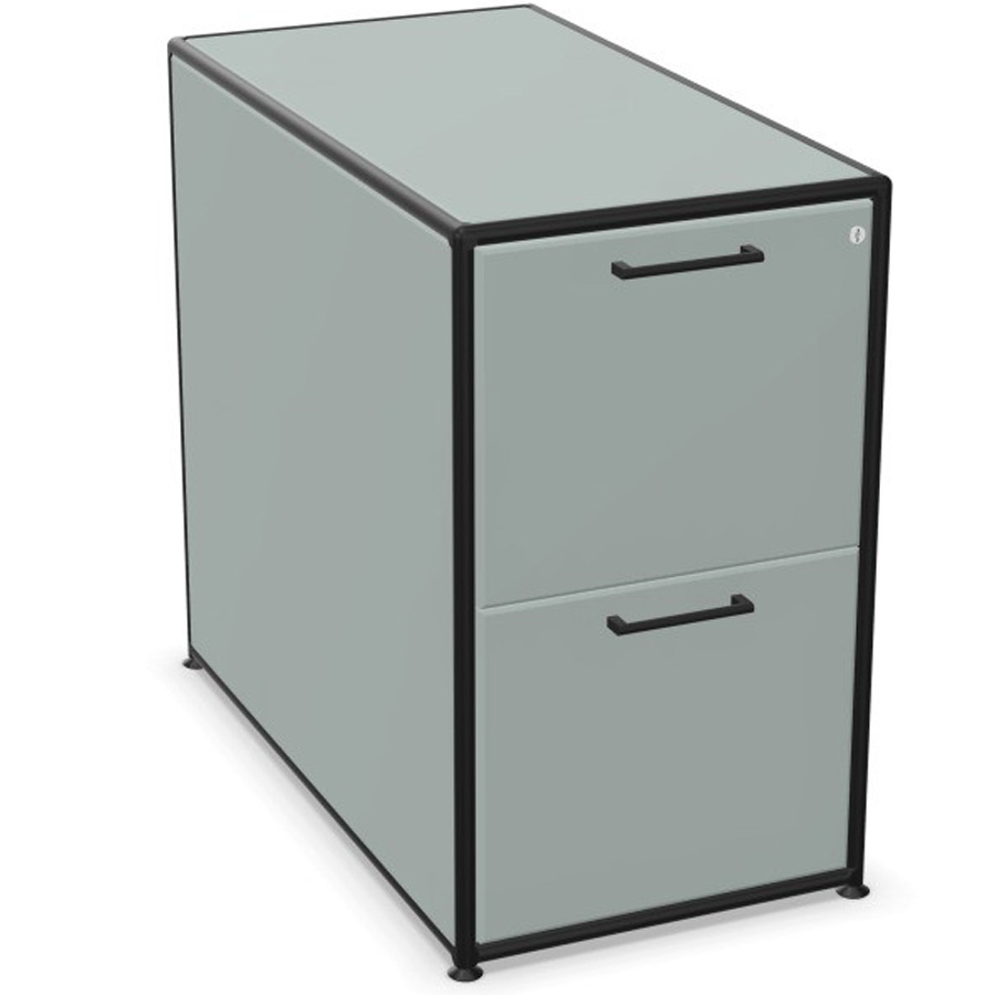 Bosse Modul Space Standcontainer in Silber Rahmen schwarz