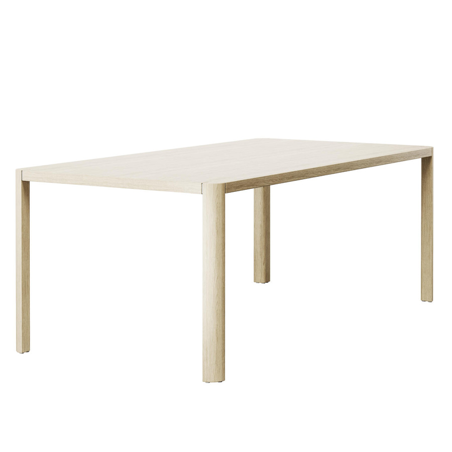 THONET S 1140 Allrounder-Tisch Esszimmer - Eiche aufgehellt - Ausführung 200x100 cm