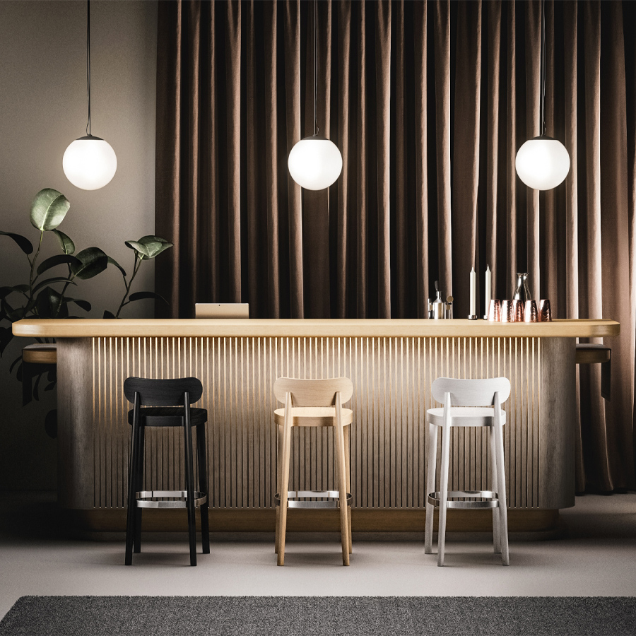 THONET 118 H Barhocker - Beispielbild