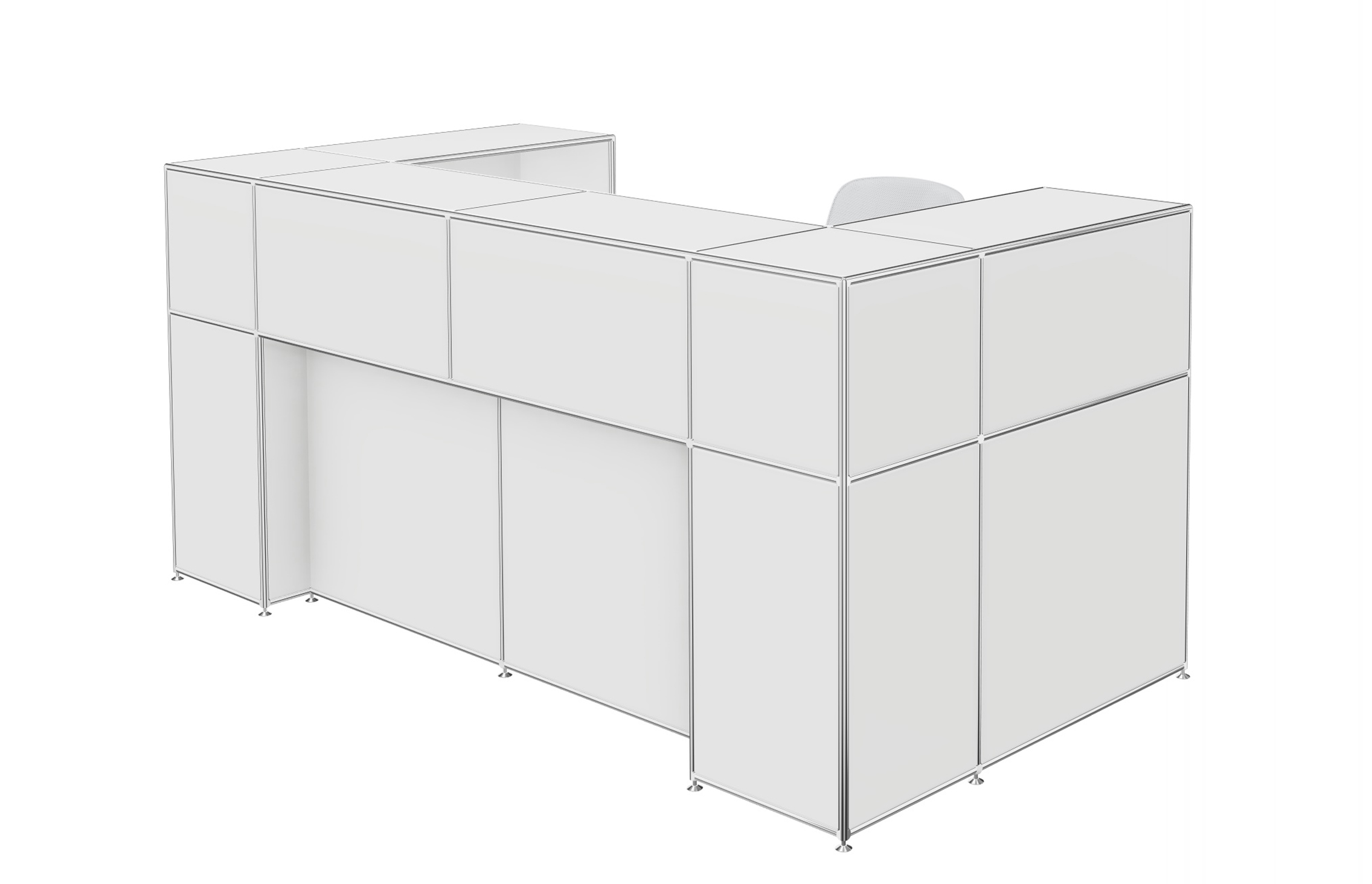 Bosse Modul Space Empfangstheke 2 von vorne