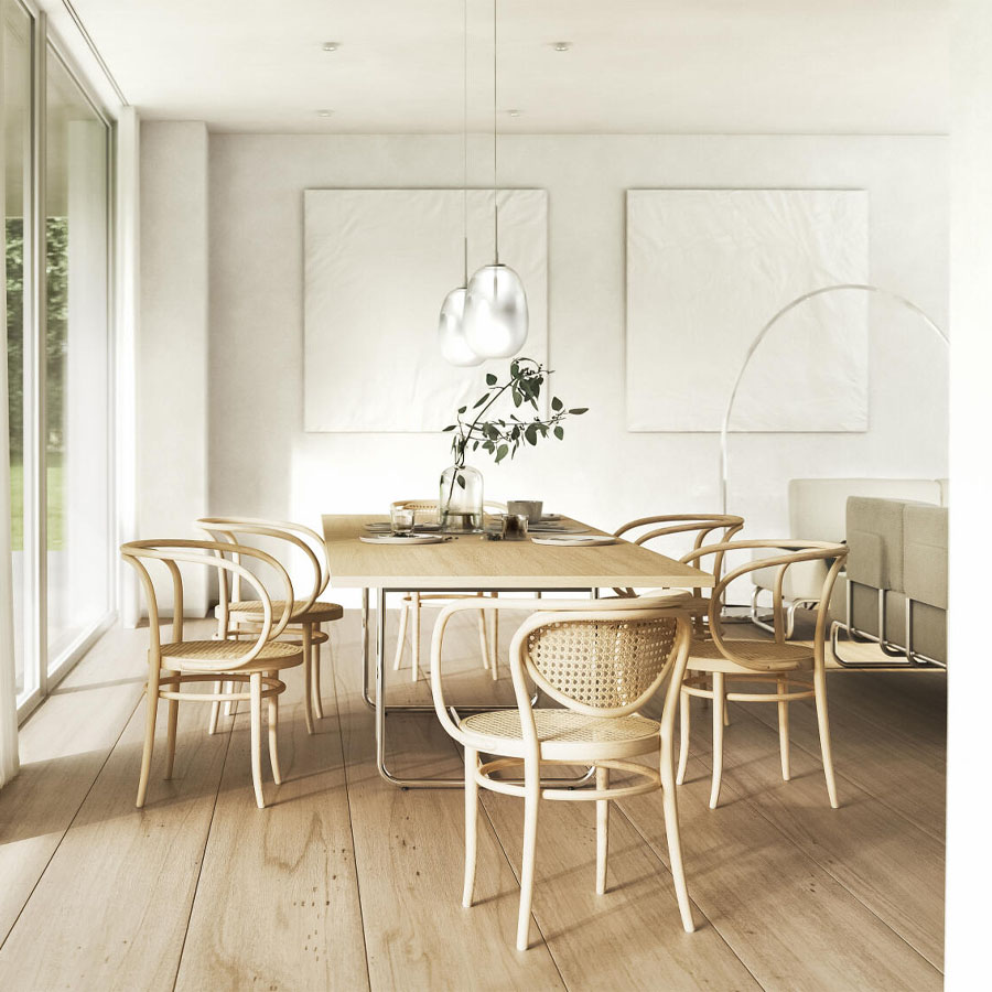 THONET 209/210 Bugholzarmlehnenstuhl - Beispielbild