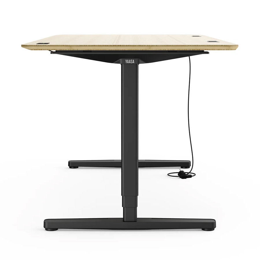 Yaasa Desk Pro Nature Schreibtisch Gestell schwarz