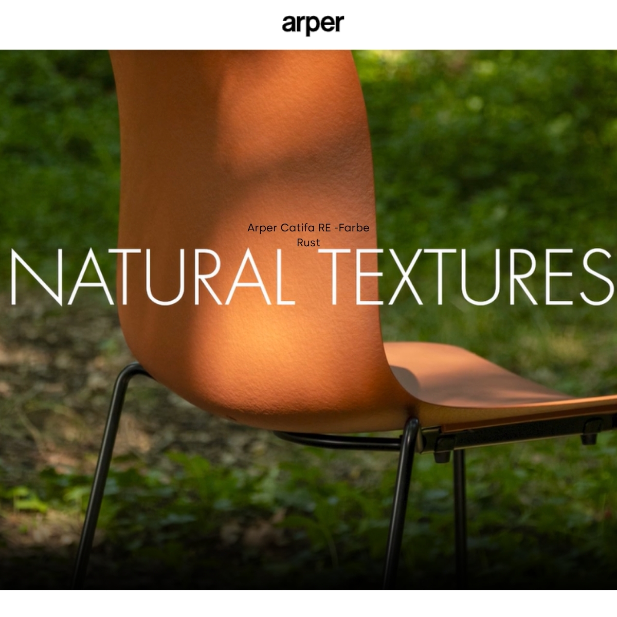 Arper CATIFA 46 0502 (RE) | einfarbig | Kufengestell | Esszimmerstuhl | Outdoor geeignet