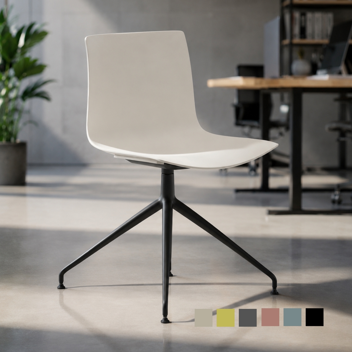 Arper CATIFA 46 0368 Stuhl mit Drehfuß | diverse Farben