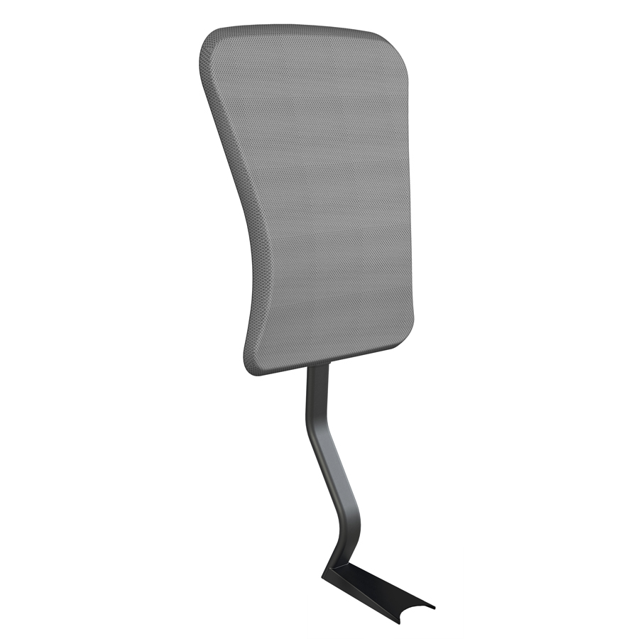 Aeris Swopper Rückenlehne AIR mesh grau - Lehnenstab schwarz
