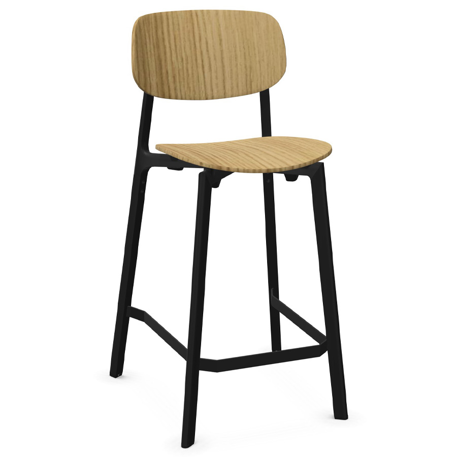 Kristalia COLANDER Barhocker europäische Eiche