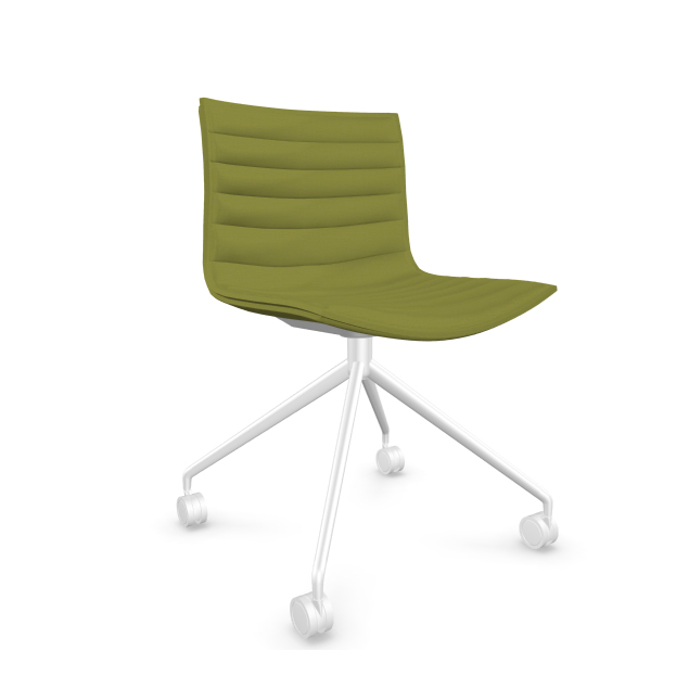 Arper CATIFA 46 0376 mit Stoffbezug auf Rollen