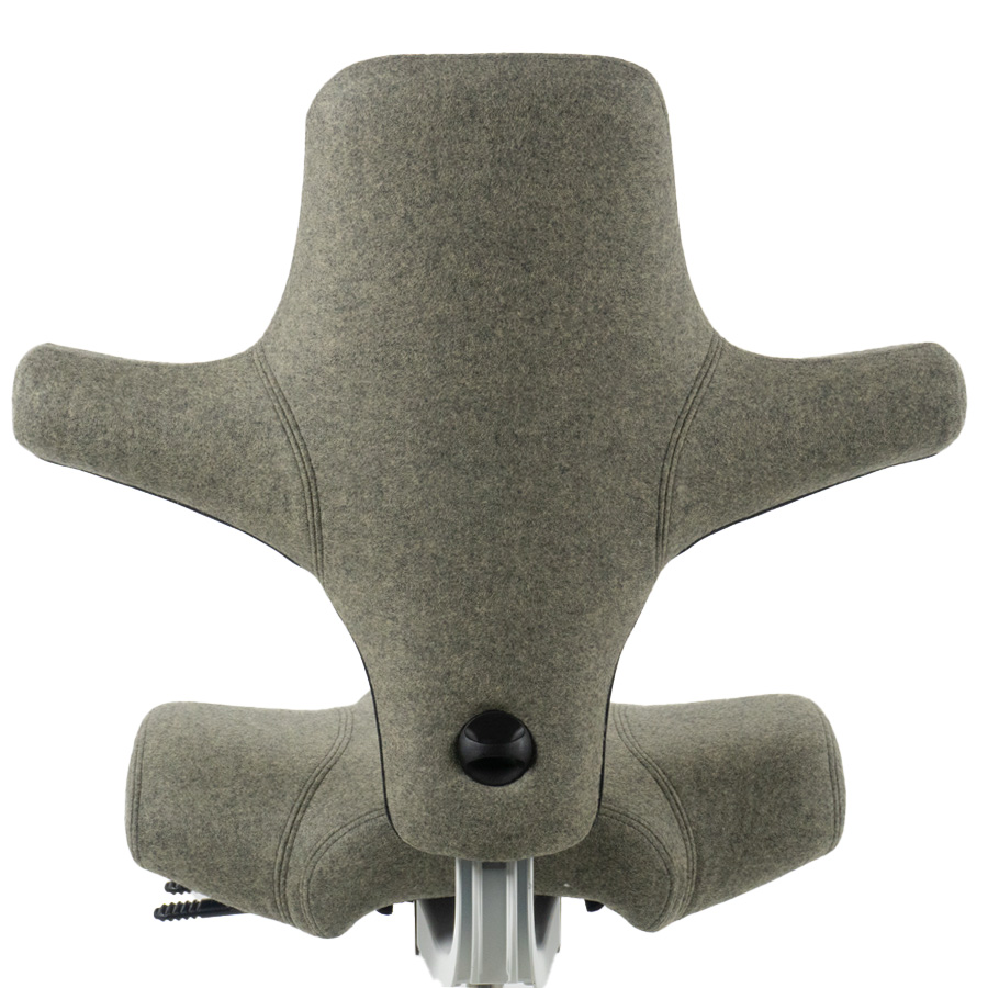 HAG Capisco 8106 Stoff Focus Melange - Nahaufnahme Rückansicht